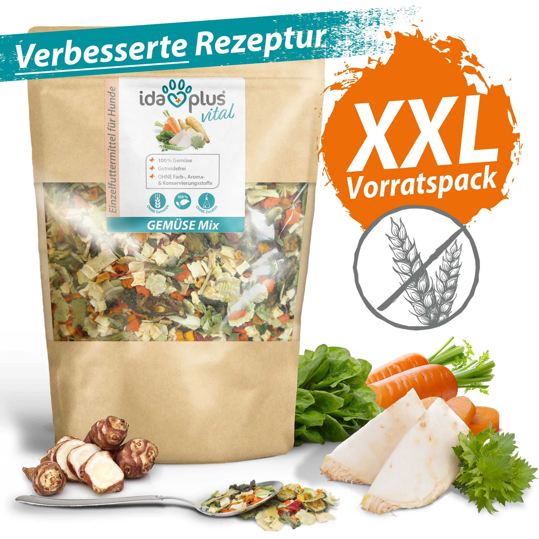 Ida Plus Gemüse Mix 1000g 1 Ida Plus Gemüse Mix 1000g