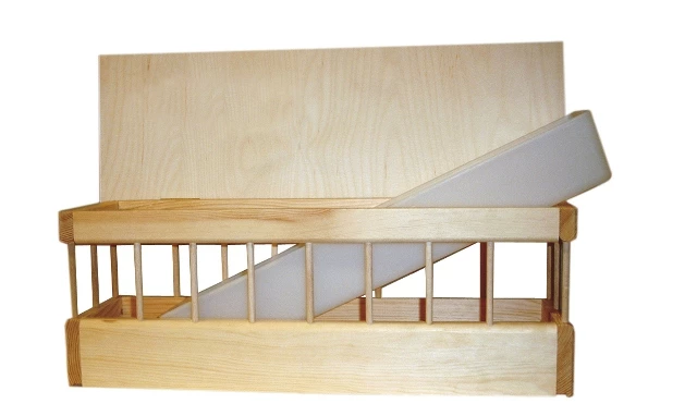 Futterrinne Herwi Mit Deckel Inkl. Schale 60cm 1 Futterrinne Herwi Mit Deckel Inkl. Schale 60cm