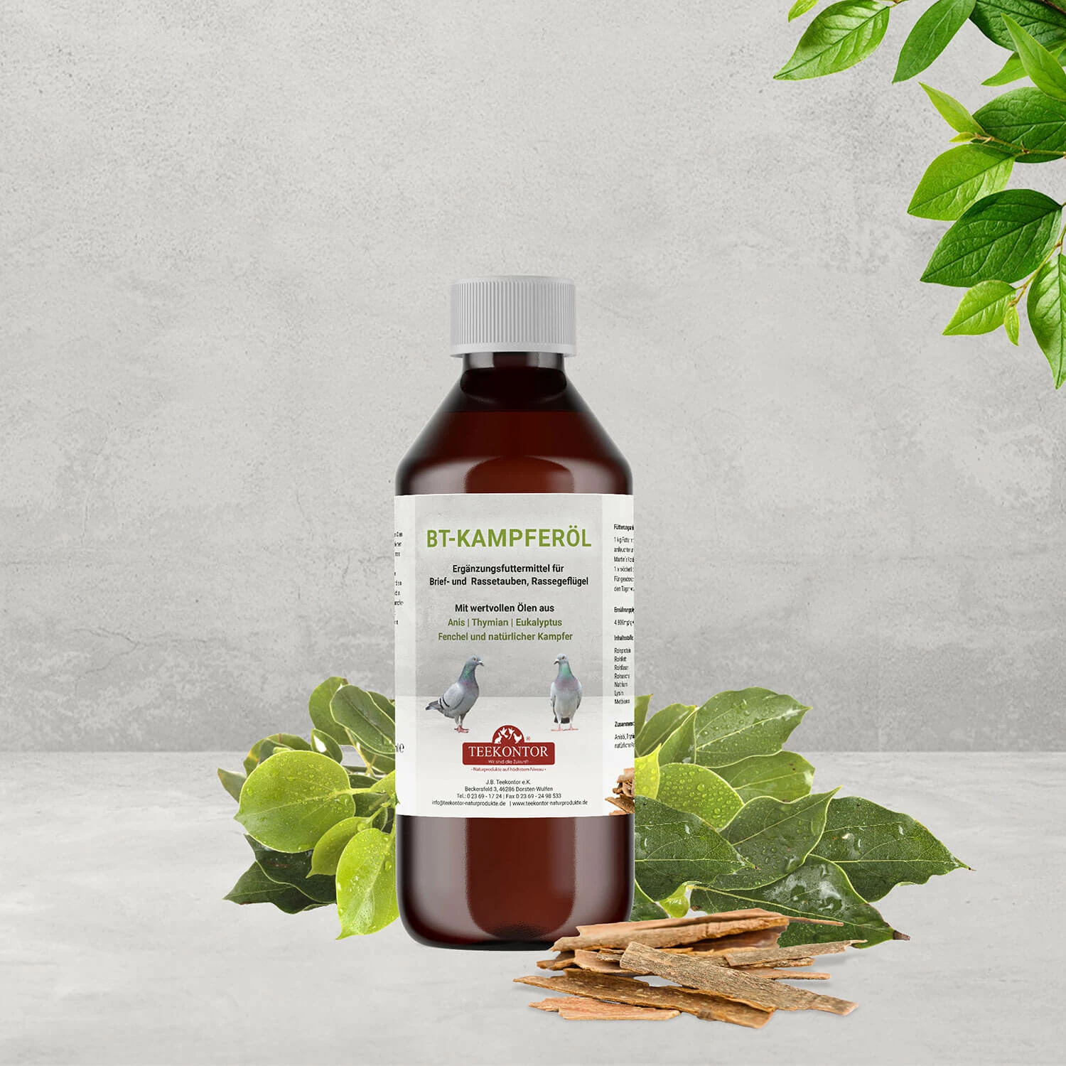 Teekontor BT-Kampferöl 250ml 1 Teekontor BT-Kampferöl 250ml