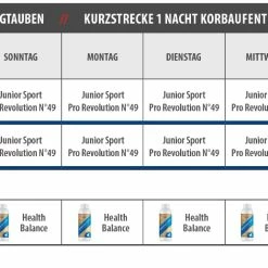 Vanrobaeys Nr.53 Sport Ultra Pro - Revolution 20kg 13 Vanrobaeys Nr.53 Sport Ultra Pro - Revolution 20kg -Tauben Geschäft jungtauben kurz 1 nacht 1